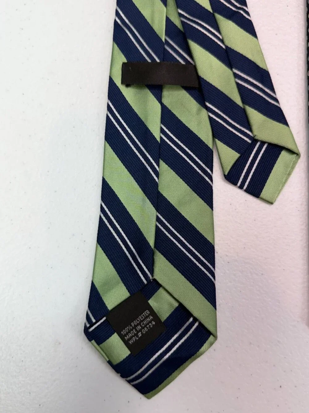 Boys Youth Clip On Ties Lot of 4 Striped Polka Dot Dress Ties